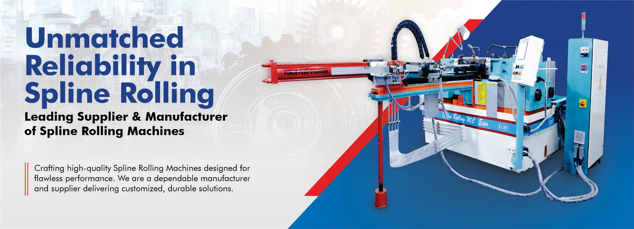 Spline Rolling Machine Manufacturer